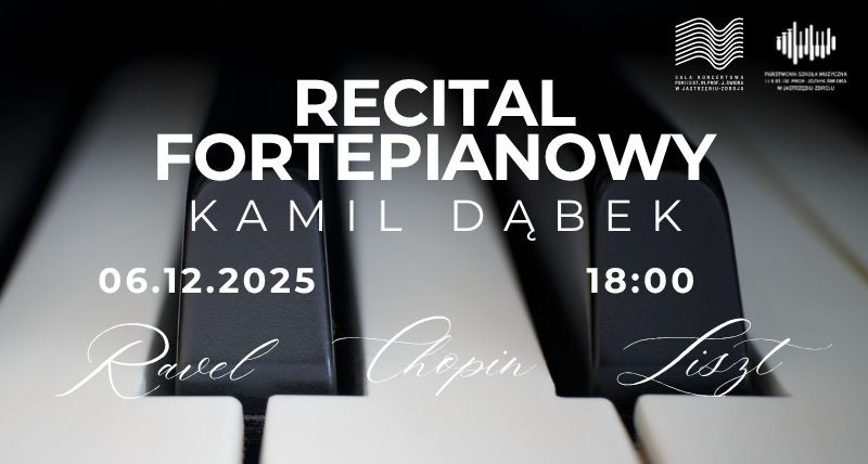 Recital fortepianowy Kamil Dąbek