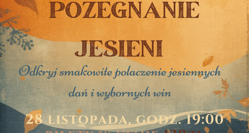 Winne pożegnanie jesieni