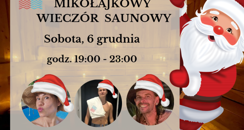 Mikołajkowy wieczór saunowy 6.12
