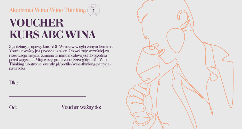 Voucher na KURSY WINA - 3 miesiące