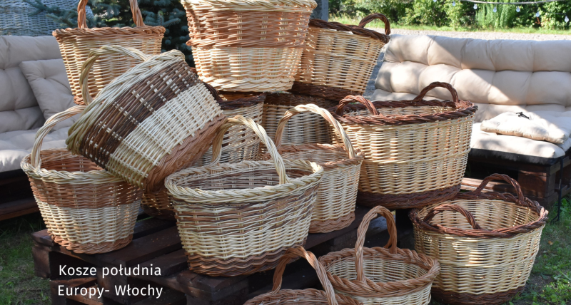 Warsztat plecionkarski pt.: "Kosze południa Europy- Włochy"