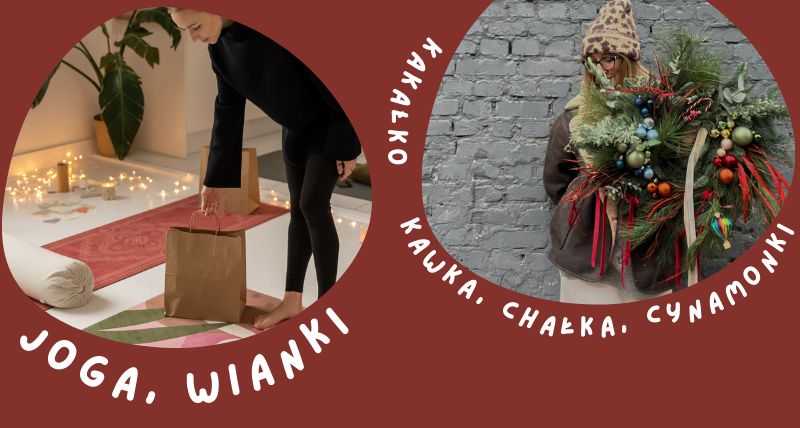 Joga, świąteczne wianki i słodki poczęstunek = sobota marzeń!