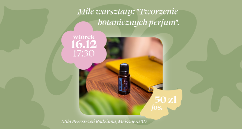 Tworzenie botanicznych perfum