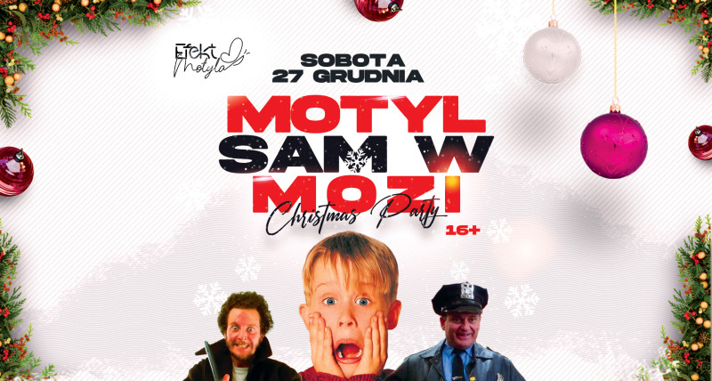 MOTYL SAM W MOZI! - CHRISTMAS PARTY! 🎅