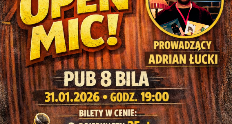 ŚRODA WLKP. | STAND-UP OPEN MIC