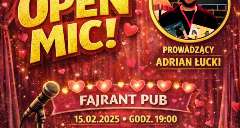 ŻNIN | STAND-UP WALENTYNKOWY OPEN MIC