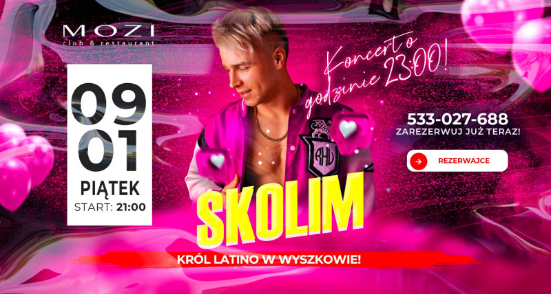 SKOLIM w clubie MOZI / KONCERT /