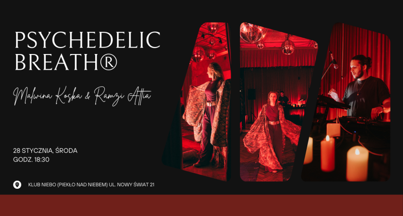 PSYCHEDELIC BREATH® – podróż oddechowa do muzyki elektronicznej