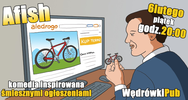 Afish - komedia inspirowana śmiesznymi ogłoszeniami