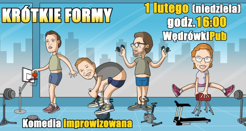 Krótkie formy - komedia improwizowana