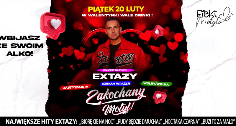 ZAKOCHANY MOTYL! 🦋 ❤️ KONCERT EXTAZY