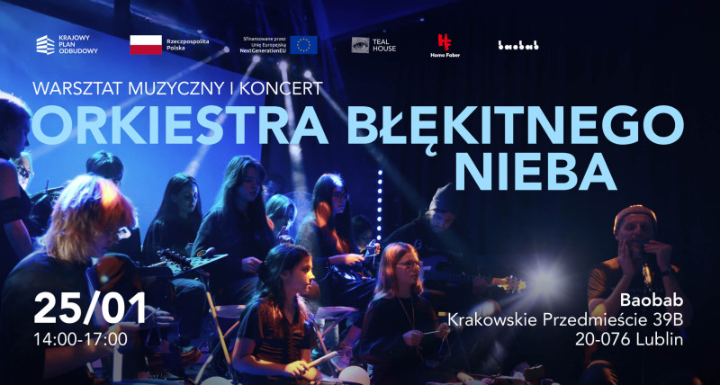 Warsztat i koncert Orkiestry Błękitnego Nieba | Lublin