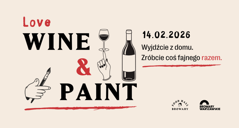 Wine & Paint - Walentynkowe malowanie przy winie