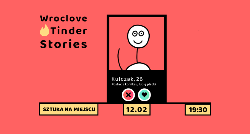 "Tinder Wroclove Walentynki" - komediowy spektakl improwizowany