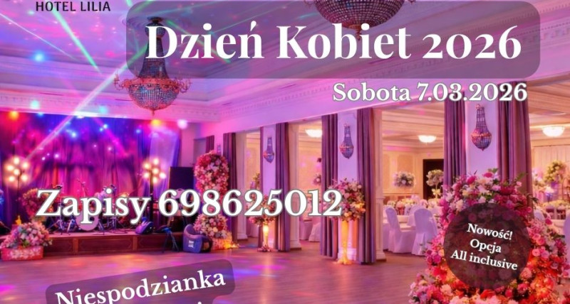 Dzień Kobiet 2026 - Hotel Lilia
