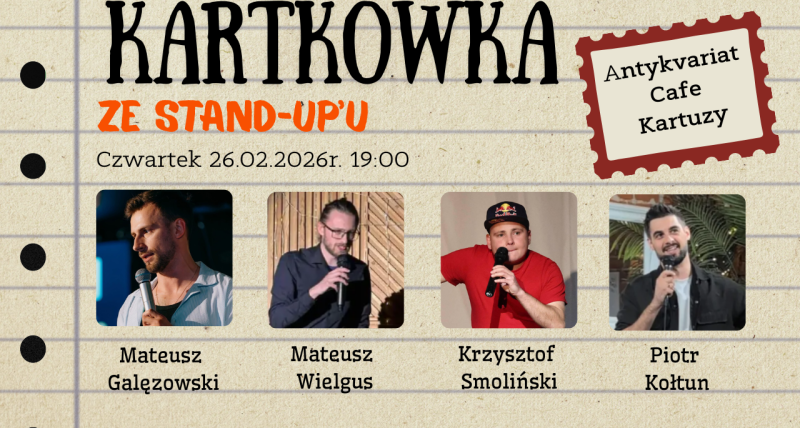 Kartkówka ze Stand-up'u: Kartuzy