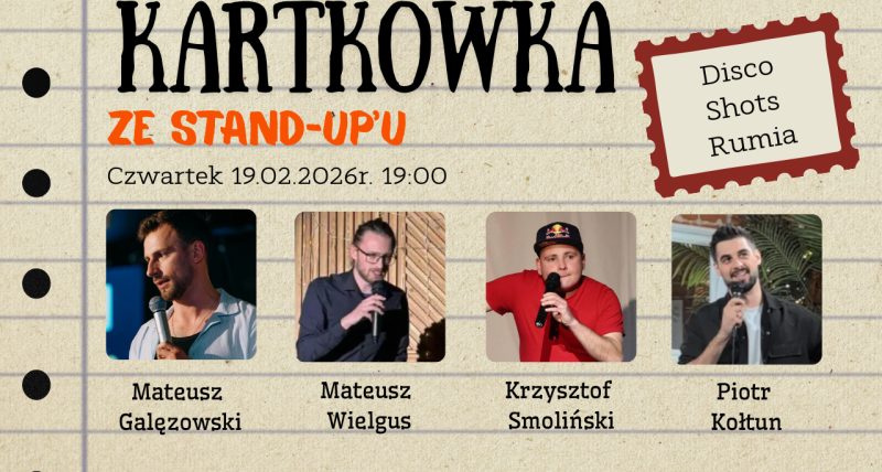 Kartkówka ze Stand-up'u: Rumia