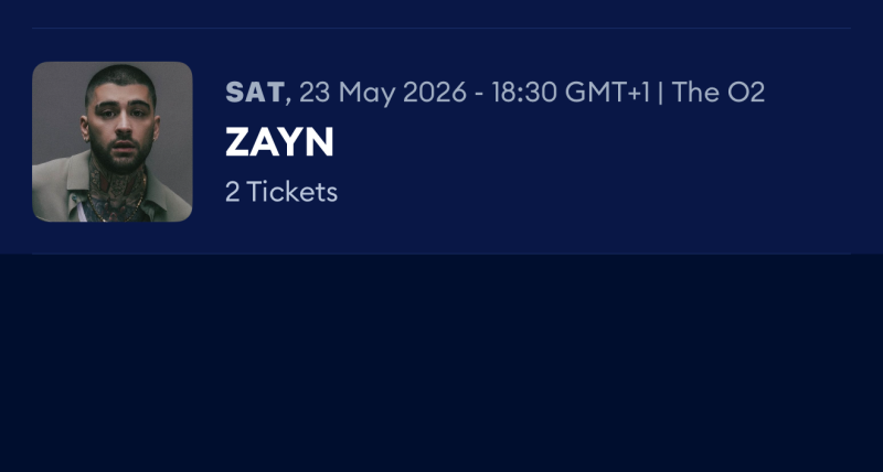 zayn malik  Birmingham 19 maj