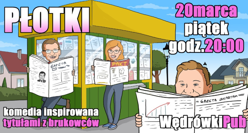 Płotki - komedia inspirowana tytułami z brukowców