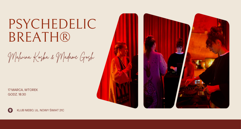 PSYCHEDELIC BREATH® - sesja oddechowa do muzyki elektronicznej