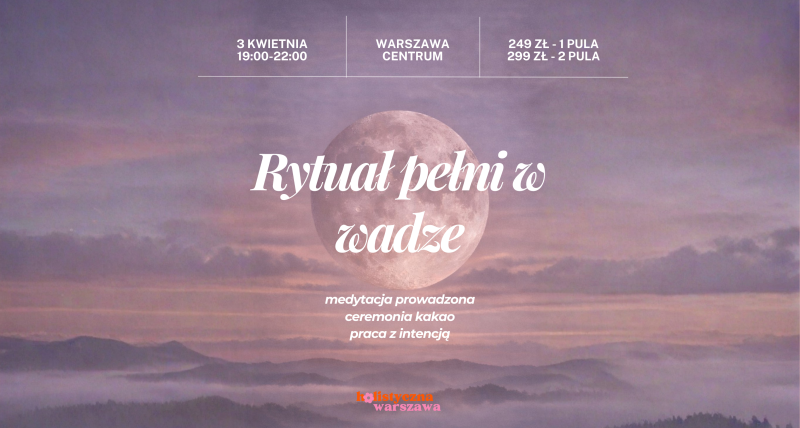 Rytuał pełni w wadze