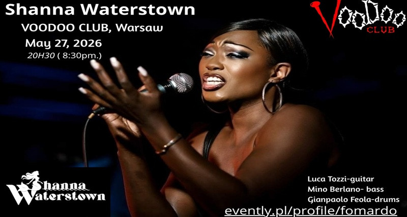 Shanna Waterstown / 27.05.26, Warszawa