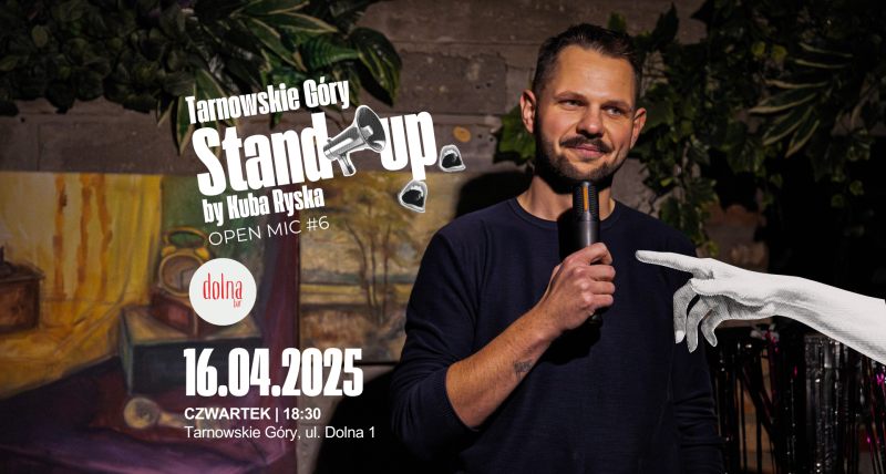 Kwietniowy open-mic w Dolna Bar! Kuba i goście!  16.04/ 18:30