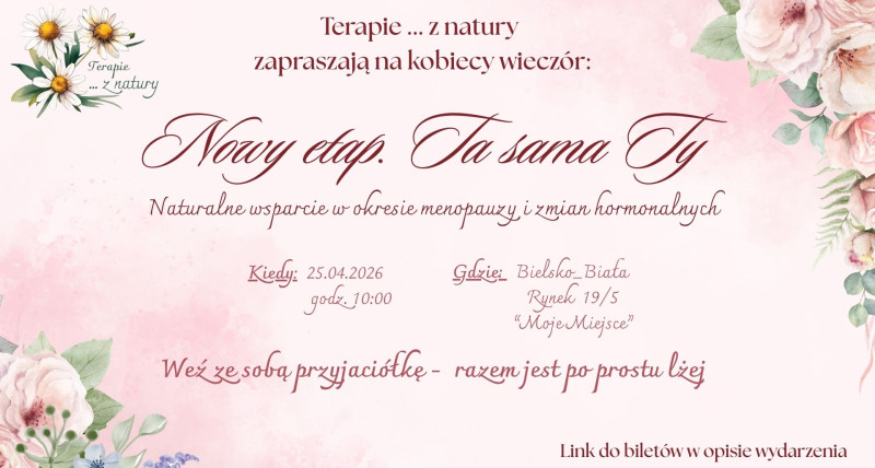 Nowy etap. Ta sama Ty.