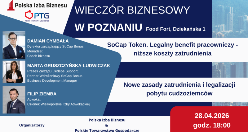 Wieczór Biznesowy w Poznaniu