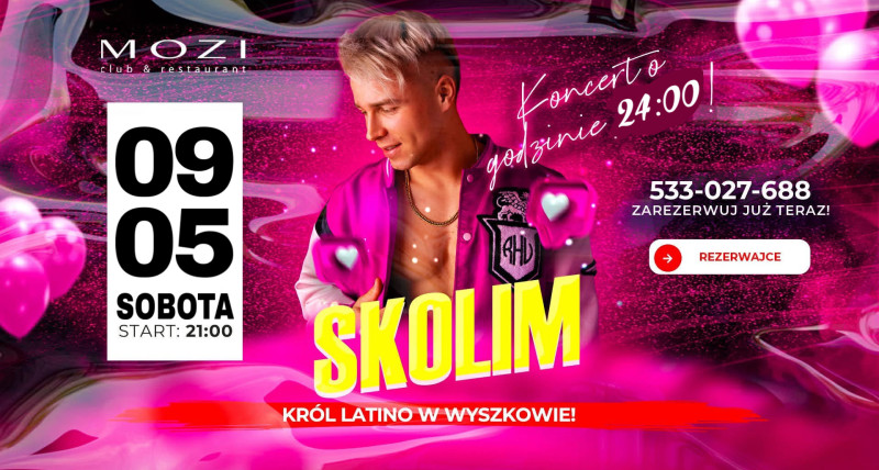 SKOLIM / Koncert na żywo / club MOZI