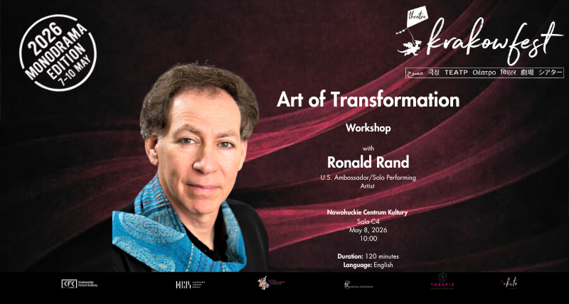 ART OF TRANSFORMATION - Workshop with Ronald Rand