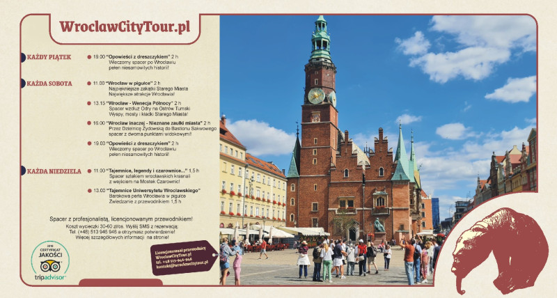 „Wrocław w pigułce“, wycieczka z przewodnikiem po Wrocławiu