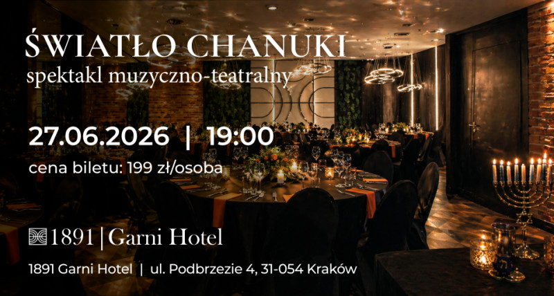 Spektakl „Światło Chanuki – Śmiech, Muzyka i Cuda”