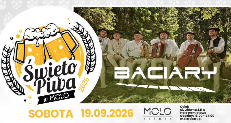 Święto Piwa w MOLO Resort - występ zespołu Baciary
