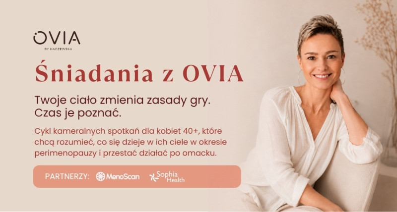 Śniadanie z OVIA. Perimenopauza bez chaosu