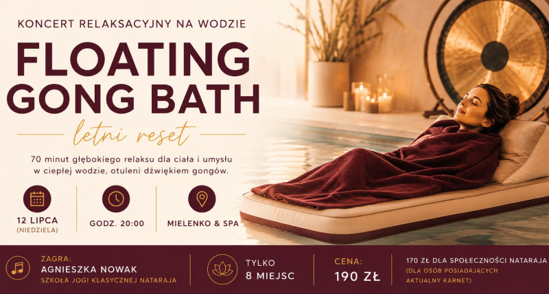 Floating Gong Bath — Letni Reset