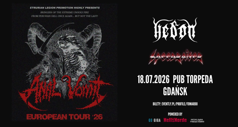 Anal Vomit + goście / 18.07.26, Gdańsk