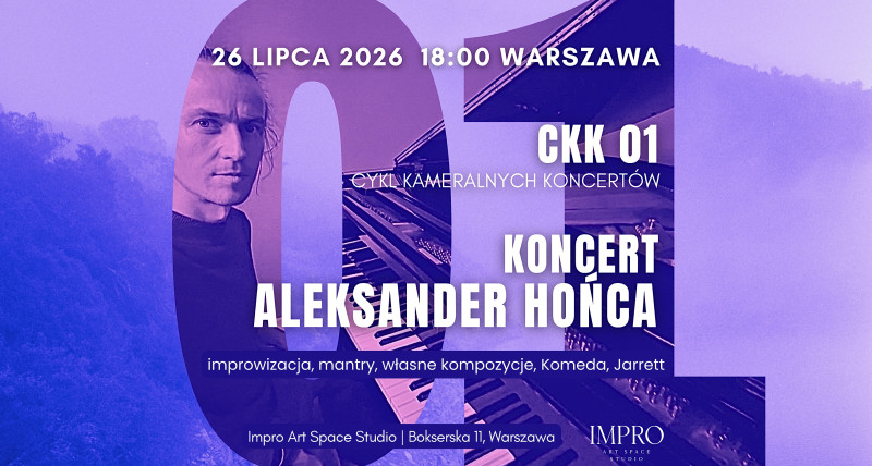 CKK 01  - Cykl Kameralnych Koncertów | Aleksander Hońca