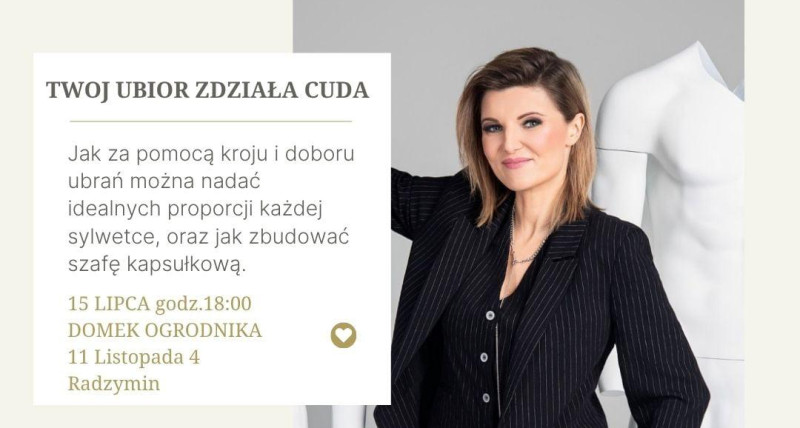 Twój ubiór zdziała cuda