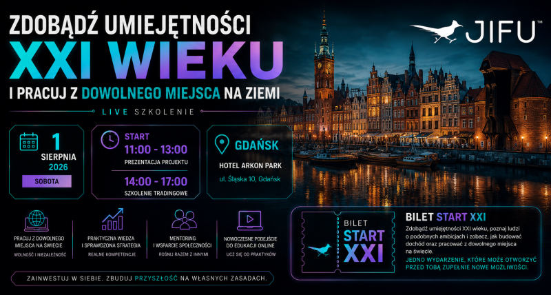Gdańsk 01.08.2026 Zdobądź umiejętności XXI wieku