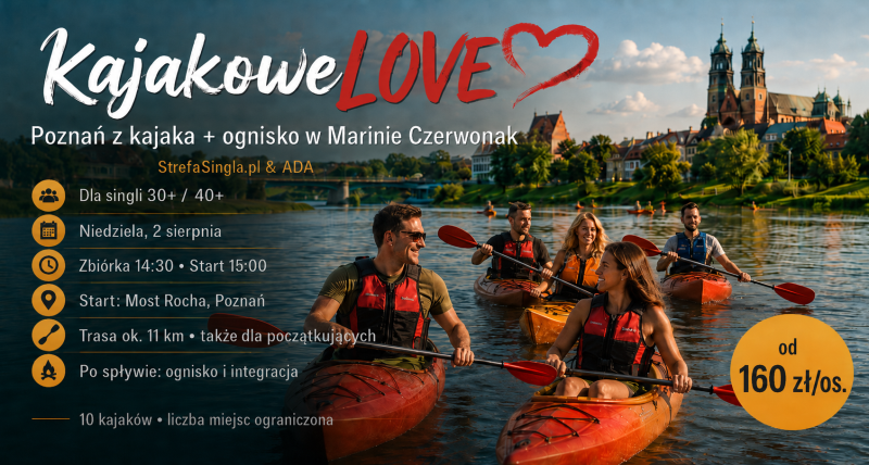Poznań z kajaka i ognisko w Czerwonaku🔥