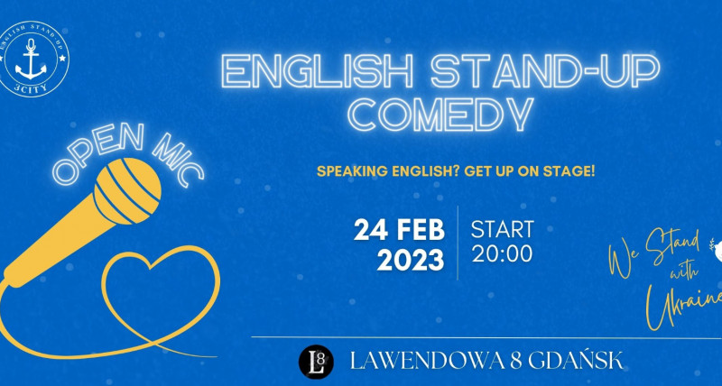The Giggle Hut: English Stand-up Comedy // Open Mic