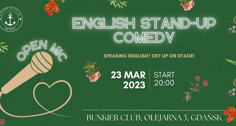 English Stand-up Comedy // Open Mic