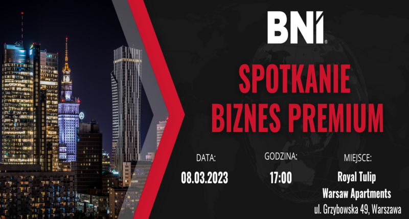 Spotkanie BNI BIZNES PREMIUM