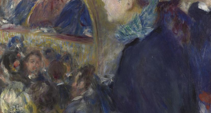 IMPRESJONIŚCI MAJĄ WYCHODNE-Pierre-Auguste Renoir w teatrze