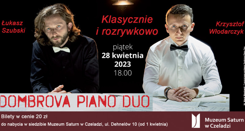 "Klasycznie i rozrywkowo" - koncert duetu Dombrova Piano Duo