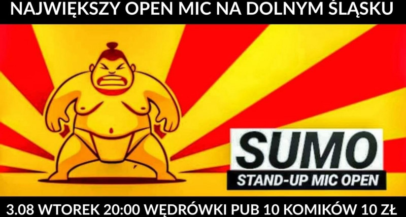 SUMO Stand Up Mic Open