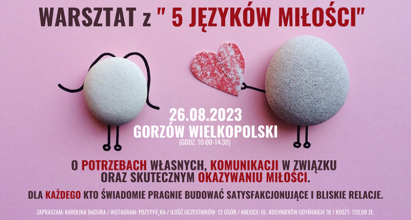 Warsztat z "5 Języków Miłości".