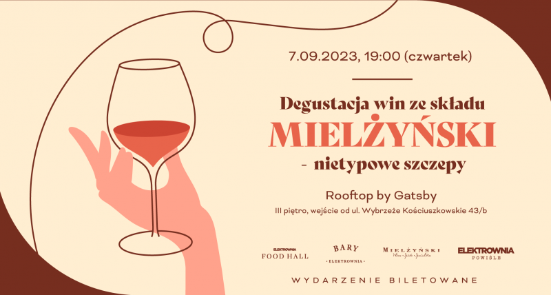 Degustacja win ze składu Mielżyński z widokiem