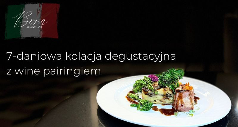 7-daniowa kolacja tematyczna z wine pairingiem